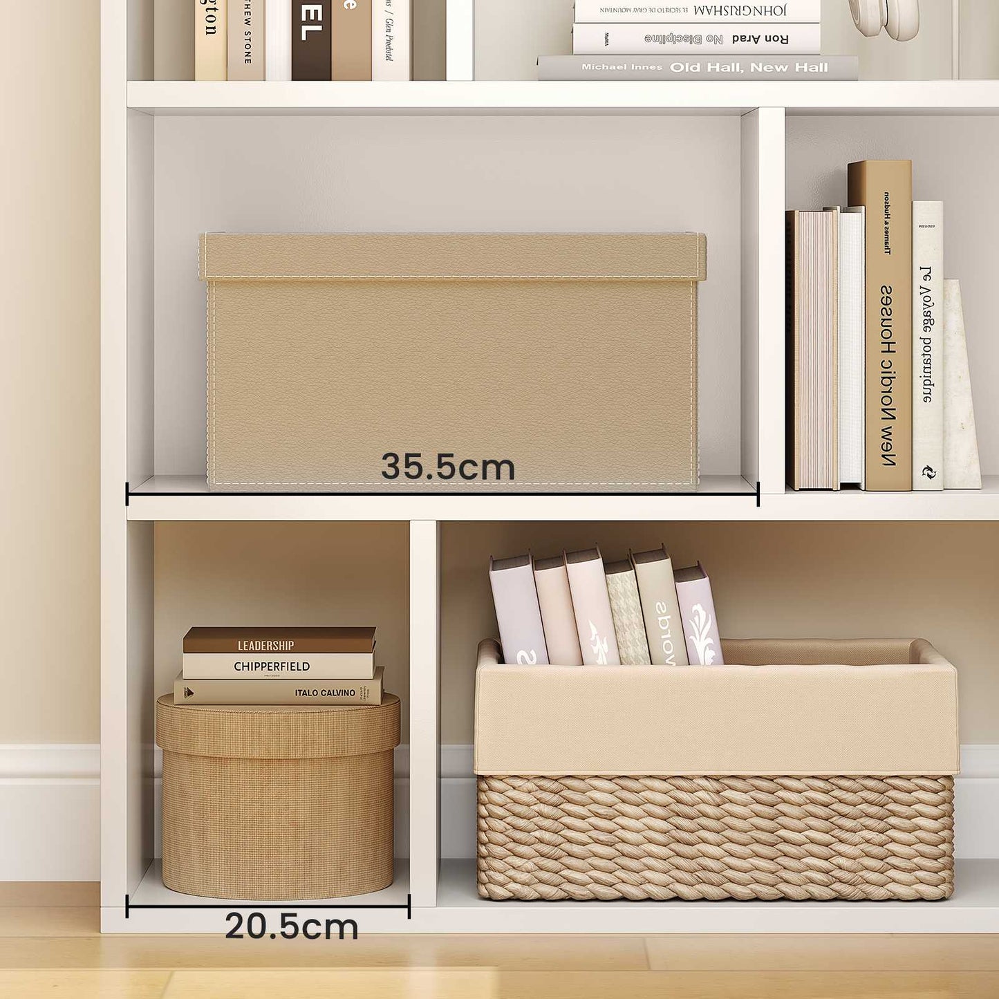 Bibliothèque Étagère à 6 Niveaux Cloison Séparateur, Présentoir Meuble de Rangement avec 12 Compartiments Ouverts