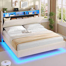 AOGLLATI Lit Flottant 180 x 200 avec sommier