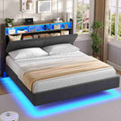 AOGLLATI Lit Flottant 160 x 200 avec sommier